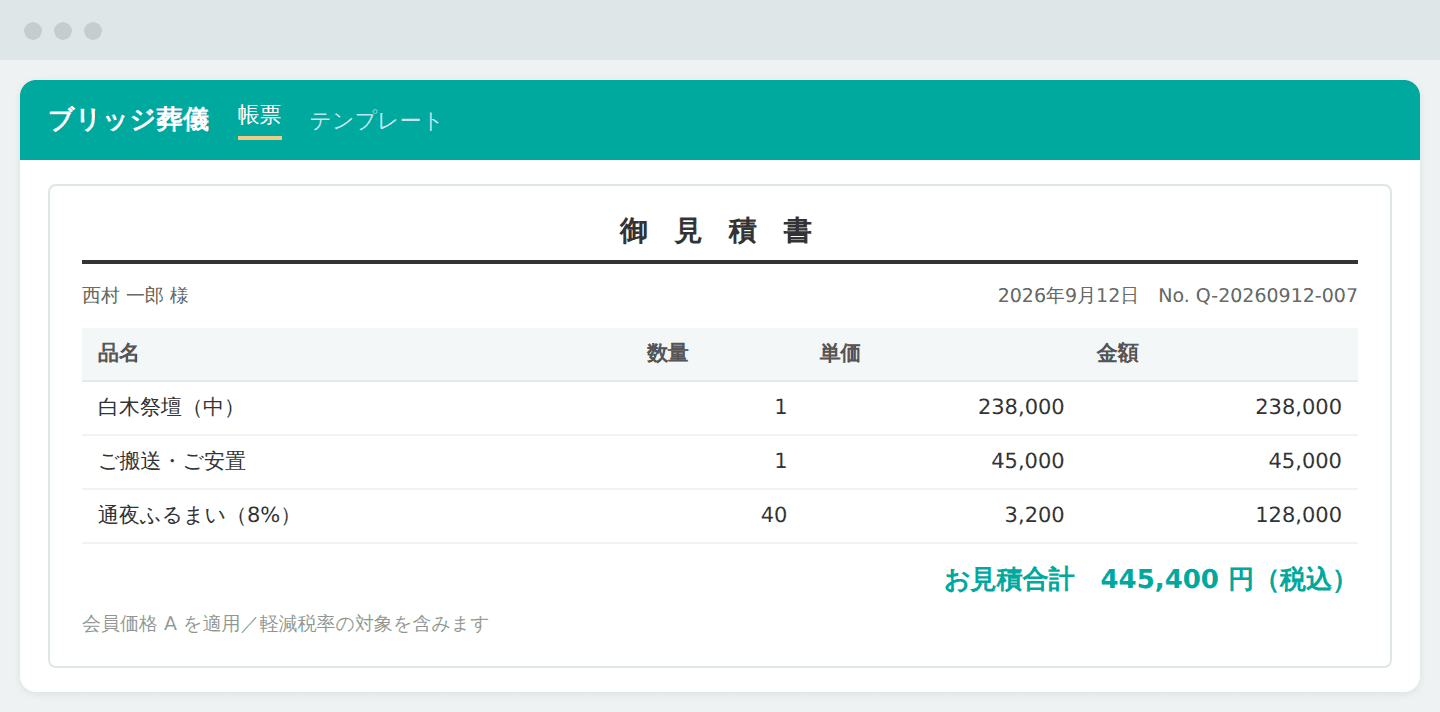 お客様ごとに寄り添った提案を、正確かつ迅速に(画面はイメージです)